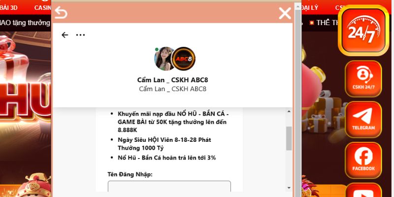 Đa dạng kênh liên hệ để hỗ trợ 24/7